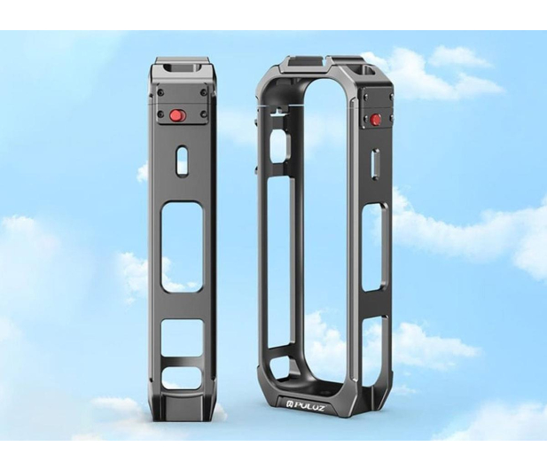 Puluz Metalowa obudowa z osłoną obiektywu do Insta360 X5 - 1508872 - zdjęcie 3